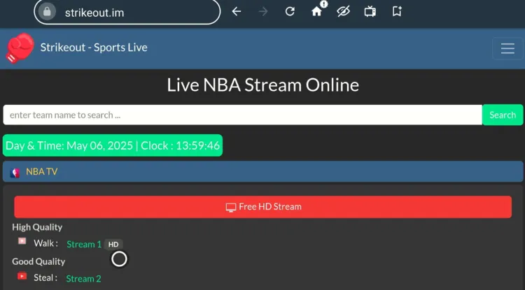 watch-NBA-on-firestick-amazon-silk-browser-16
