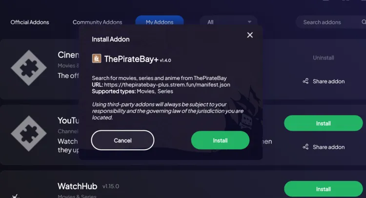 install-torrentio-alternative-addons-on-stremio-11