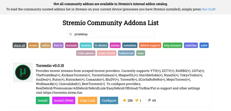 install-torrentio-alternative-addons-on-stremio-8