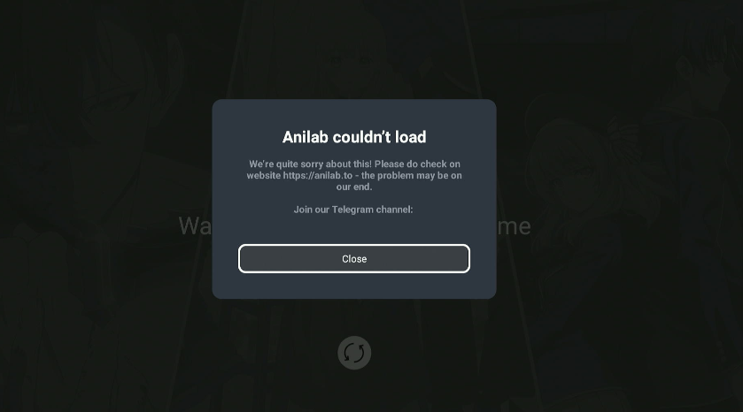 anilab-not-working