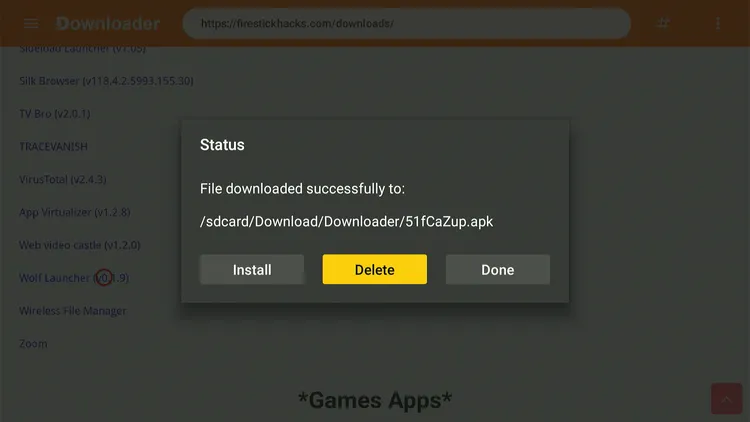 install-Wolf-Launcher-on-firestick-using-downloader-app-25