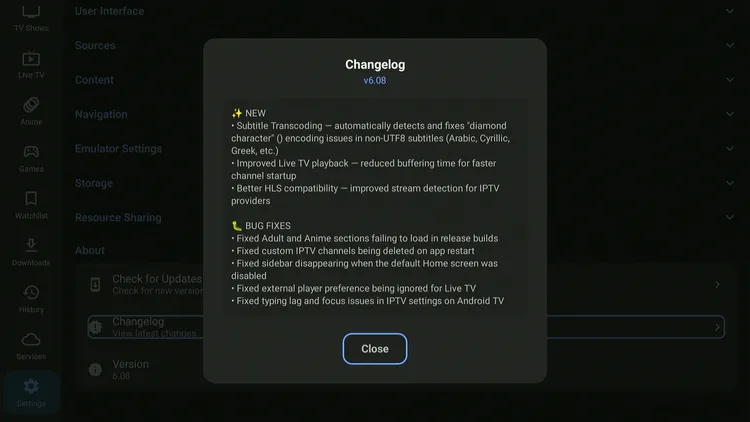 install-cinema-hq-6.8-changelog