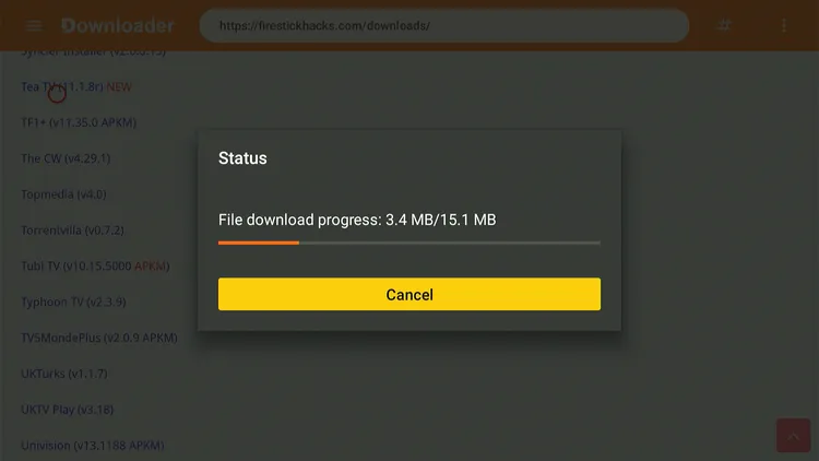 install-teatv-on-firestick-using-downloader-app-22